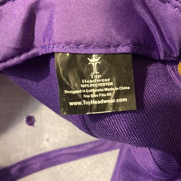 Purple Hat / Cap - Picture 6 of 6